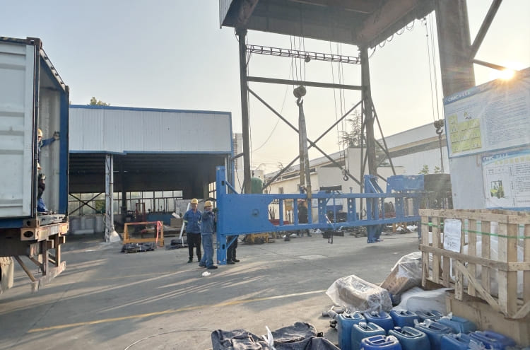 2 Axle 40ft Container Skeletal Trailer for Sale in Senegal Dakar