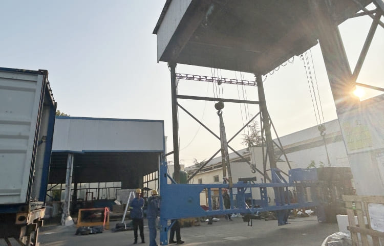 2 Axle 40ft Container Skeletal Trailer for Sale in Senegal Dakar