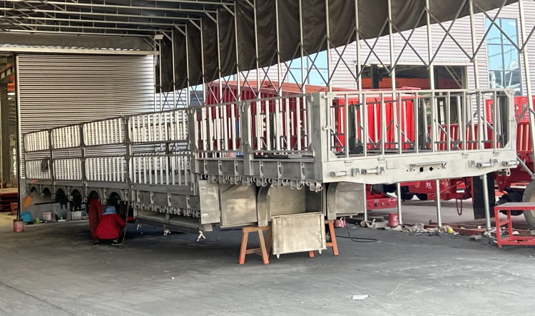Dong Xu Cargo Fence Semi Trailer for Sale in Nigeria Lagos