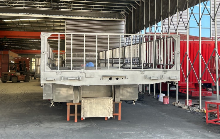 Dong Xu Cargo Fence Semi Trailer for Sale in Nigeria Lagos