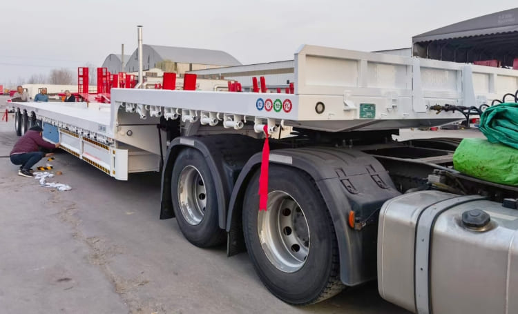 4 Axle Low Loader Semi Trailer for Sale in Zimbabwe Harare