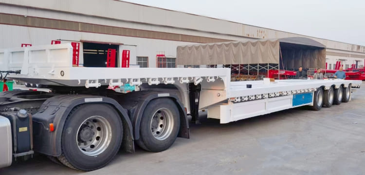4 Axle Low Loader Semi Trailer for Sale in Zimbabwe Harare