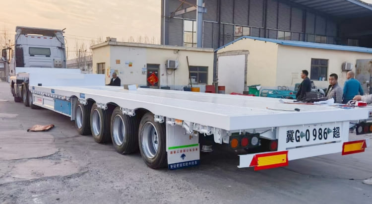 4 Axle Low Loader Semi Trailer for Sale in Zimbabwe Harare