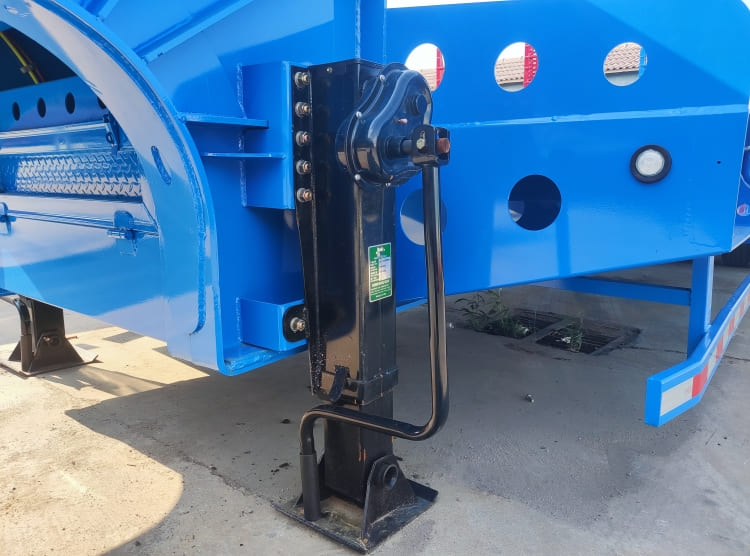 4 Axle 40 Ft 80 Ton Semi Low Bed Trailer for Sale in Nigeria Abuja