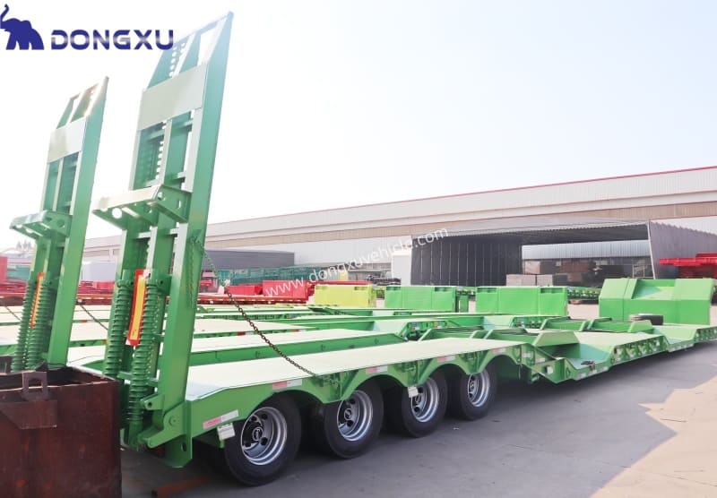 Semi Low Loader Trailer for Sale | 4 Axle Low Loader for Sale