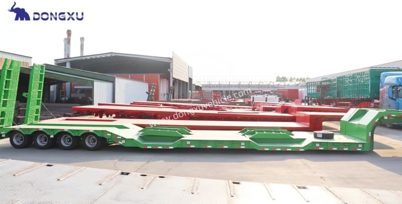 Semi Low Loader Trailer for Sale | 4 Axle Low Loader for Sale