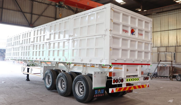3 Axle 60 Ton Custom Dump Trailers for Sale Near Me in Uganda kampala
