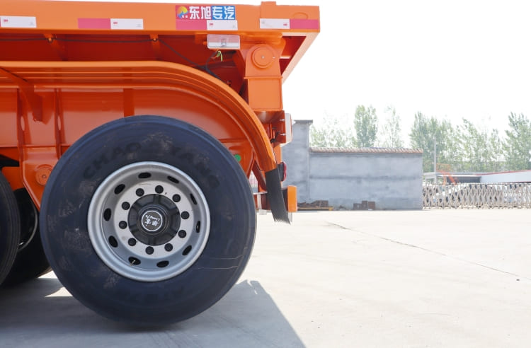3 Axle Container Tipper Chassis Trailer for Sale in Mozambique | Dump Container Trailer