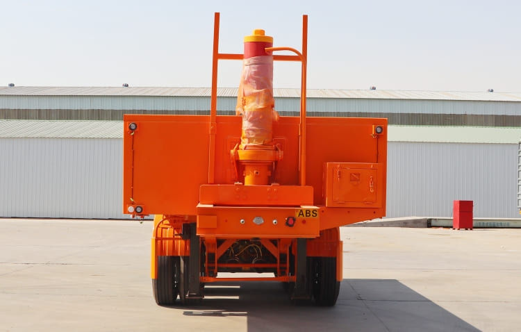 3 Axle Container Tipper Chassis Trailer for Sale in Mozambique | Dump Container Trailer