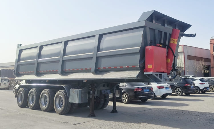 New 4 Axle Dump Trailers for Sale Near Me in Botswana