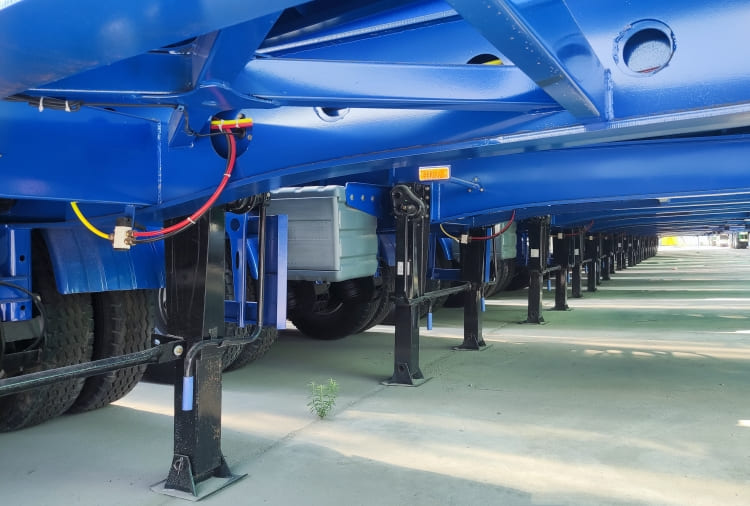 4 Axle End Tipper Trailers for Sale in Burkina Faso | Custom Tipper Trailer