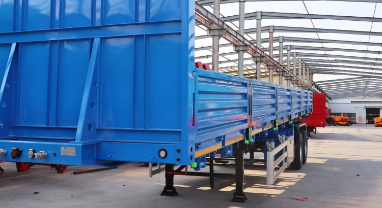 High Side Dump Trailer for Sale in Namibia | 34 Ton Side Tipper Trailer for Sale