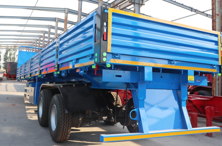 High Side Dump Trailer for Sale in Namibia | 34 Ton Side Tipper Trailer for Sale