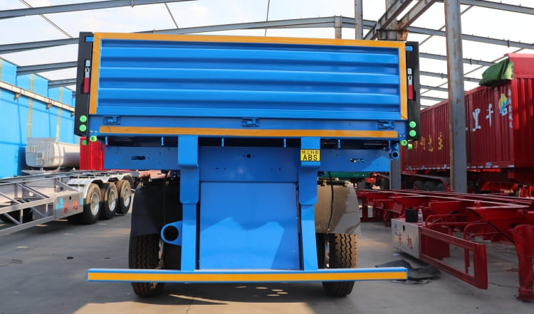 High Side Dump Trailer for Sale in Namibia | 34 Ton Side Tipper Trailer for Sale