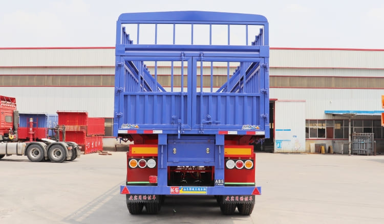 3 Axle Cattle Hauler Trailer for sale in Guinea | 60 Ton Cattle Livestock Animal Transport Trailers