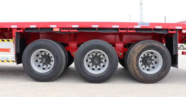 New 3 Axle 40 Ft Flatbed Trailer for Sale in Namibia
