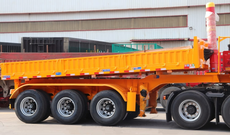 Side Wall Tipper Trailer for Sale in Botswana | Dropside Tipping Trailer for Sale