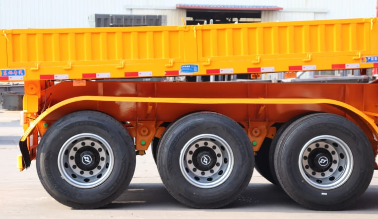 Side Wall Tipper Trailer for Sale in Botswana | Dropside Tipping Trailer for Sale