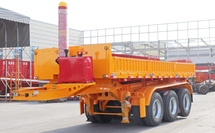 Side Wall Tipper Trailer for Sale in Botswana | Dropside Tipping Trailer for Sale