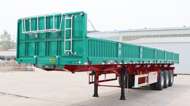 3 Axle 60 Ton Side Wall Trailer for Sale in Burundi | Trailer with Side Walls