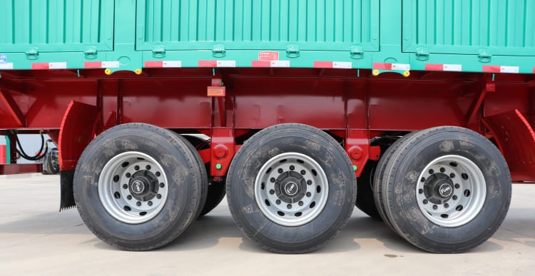 3 Axle 60 Ton Side Wall Trailer for Sale in Burundi | Trailer with Side Walls