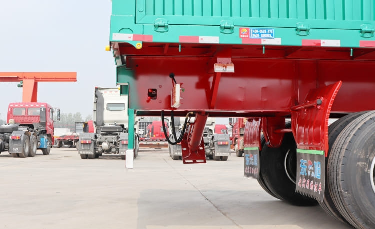 3 Axle 60 Ton Side Wall Trailer for Sale in Burundi | Trailer with Side Walls