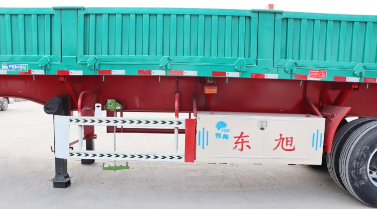 3 Axle 60 Ton Side Wall Trailer for Sale in Burundi | Trailer with Side Walls
