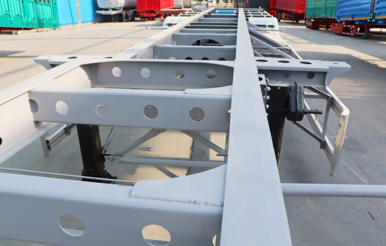 New 12m Container Skeletal Trailer for Sale in Côte d'Ivoire