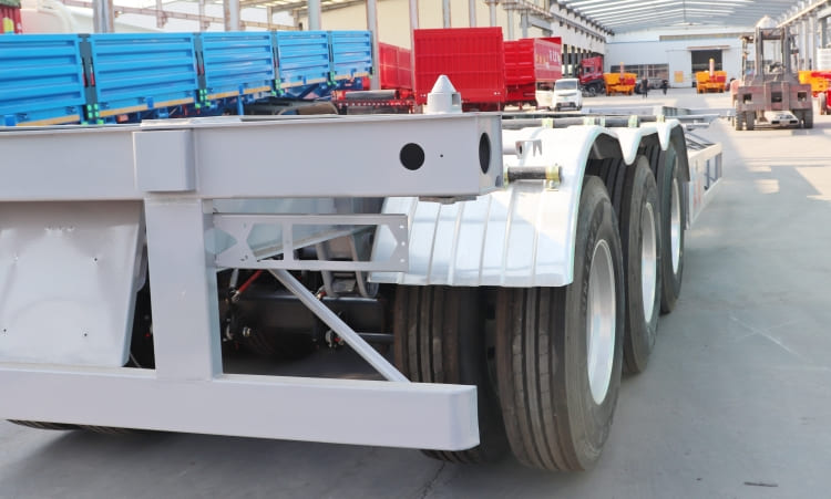 New 12m Container Skeletal Trailer for Sale in Côte d'Ivoire