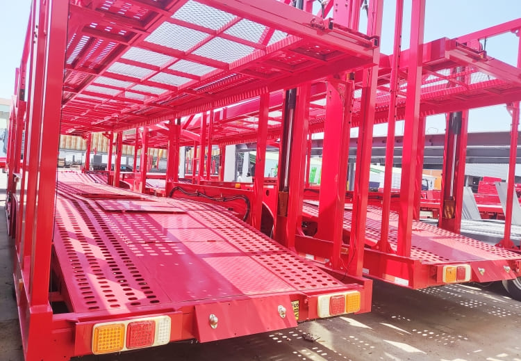 Custom Car Hauler Trailer for Sale in Cameroon | Multi Car Hauler Transport Trailers for Sale