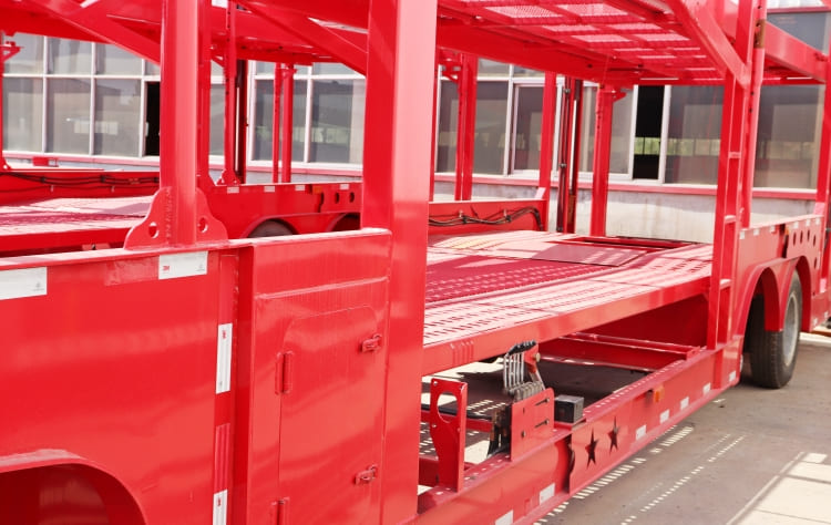 Custom Car Hauler Trailer for Sale in Cameroon | Multi Car Hauler Transport Trailers for Sale