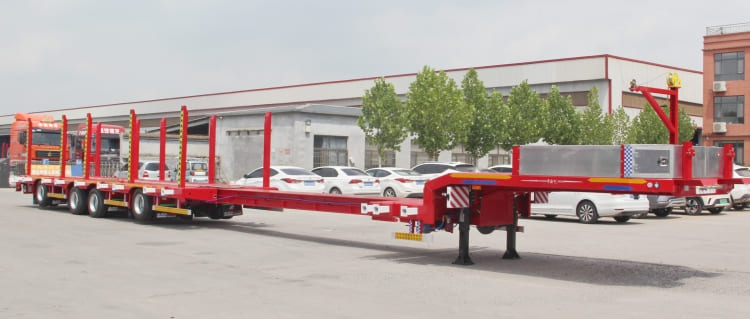 Extendable Low Loader Trailer for Sale in Mauritania | Extendable Low Bed Trailer 