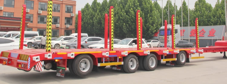 Extendable Low Loader Trailer for Sale in Mauritania | Extendable Low Bed Trailer 