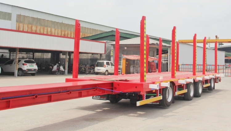 Extendable Low Loader Trailer for Sale in Mauritania | Extendable Low Bed Trailer 