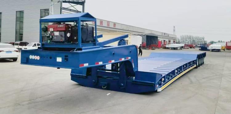 4 Axle 100 Ton Removable Gooseneck Trailer for Sale in Togo