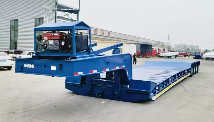 4 Axle 100 Ton Removable Gooseneck Trailer for Sale in Togo