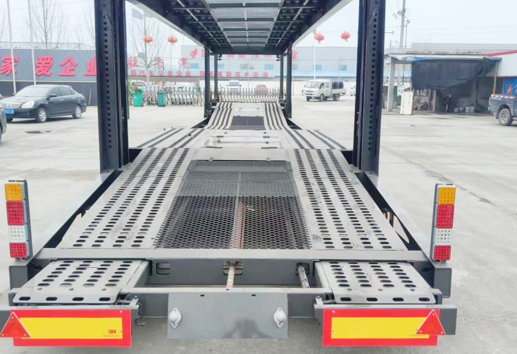 Multi Twin Double Decker Car Transport Trailers for Sale in Madagascar