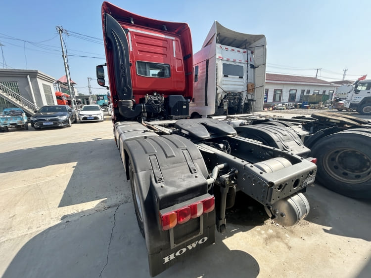 Used SINOTRUK Howo T7H 540 4x2 Tractor Head Truck for Sale in Tanzania
