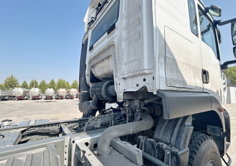 Used SINOTRUK Howo TX 400 6x4 Chassis Tipper Truck for Sale in Tanzania