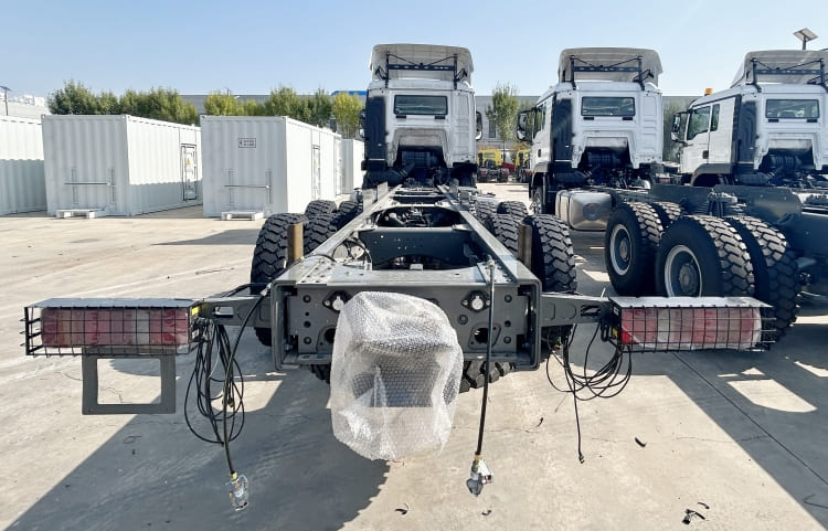 Used SINOTRUK Howo TX 400 6x4 Chassis Tipper Truck for Sale in Tanzania