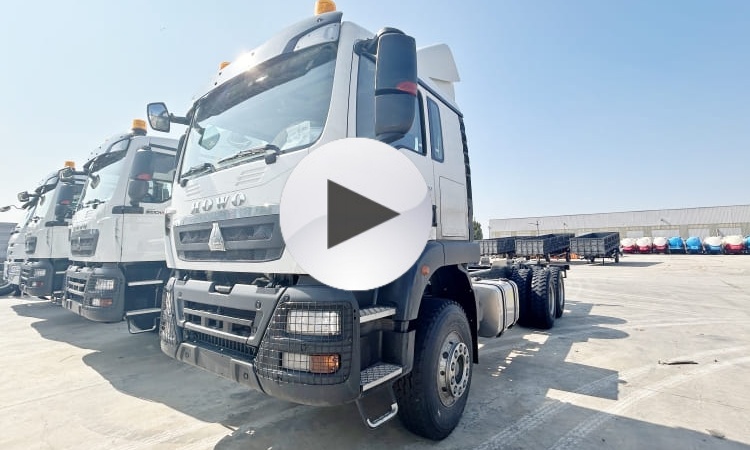 Used SINOTRUK Howo TX 400 6x4 Chassis Tipper Truck for Sale in Tanzania