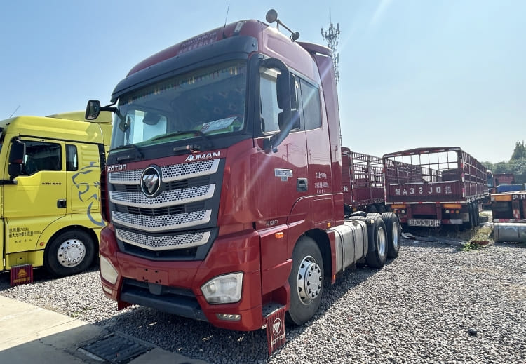 Used FOTON Auman EST 490 Tractor Head Truck for Sale in Nigeria Abuja