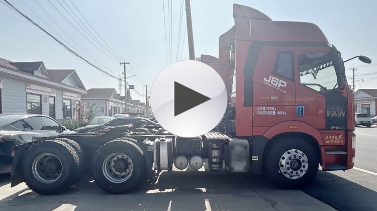 Second Hand Faw J6P 550 Horse Tractor Head Trucks for Sale in Tanzania Mtwara