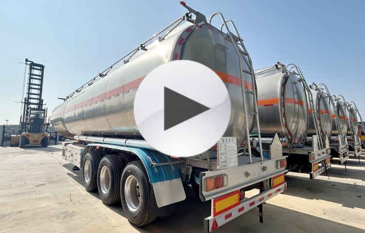 Tri Axle Semi Fuel Tanker Trailer for Sale in Ghana Accra