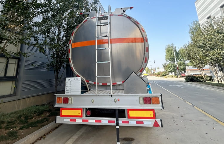 45000 Liters Stainless Steel Fuel Tanker Semi Trailers for Sale in Zimbabwe Harare