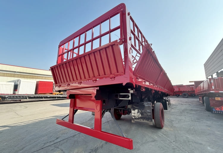 60 Ton Fence Semi Trailer for Sale in Nigeria Abuja | Trailer with Fence