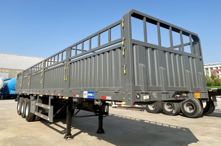 Cow Hauler Transport Trailer for Sale in Tanzania Mtwara | Goat Hog Horse Sheep Transport Trailer