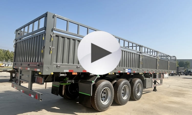 Cow Hauler Transport Trailer for Sale in Tanzania Mtwara | Goat Hog Horse Sheep Transport Trailer