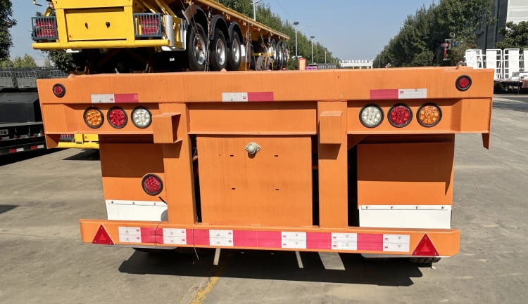 3 Axle 40 Ft Flatbed Trailer for Sale in Kenya Mombasa | Flatbed Trailer Manufacturers