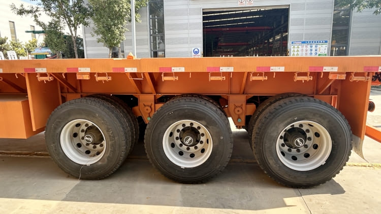 3 Axle 40 Ft Flatbed Trailer for Sale in Kenya Mombasa | Flatbed Trailer Manufacturers